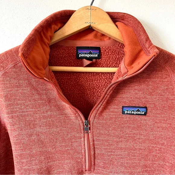 Patagonia Better Sweater 1/4-Zip Fleece in Pimento Red - Picture 6 of 13